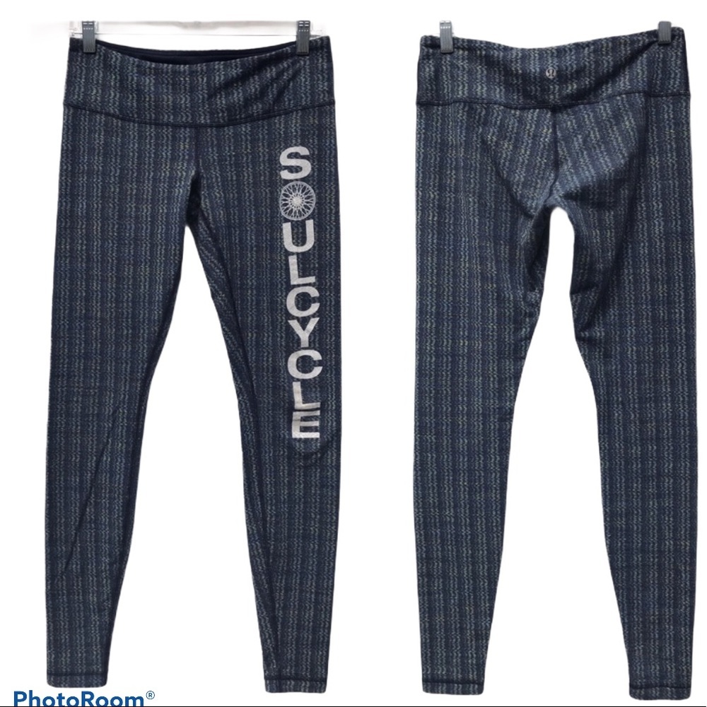 LULULEMON Ziggy Wee Inkwell pants wunder under 8